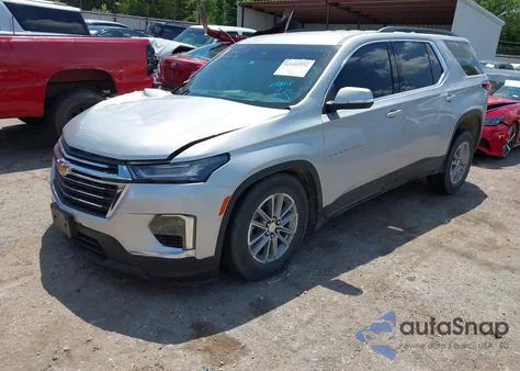 2022 Chevrolet Traverse Fwd Lt Leather из США, поврежденный, VIN 1GNERHKW4NJ145420